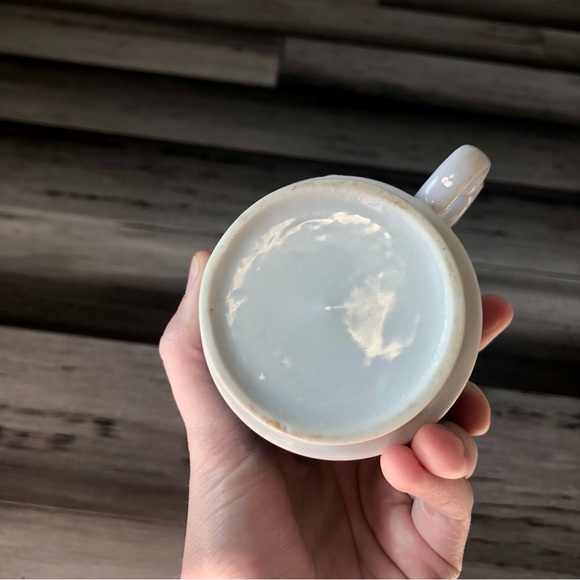 Vintage 1970s Made in Japan Ceramic MCM Floral Stackable Mugs - Picture 9 of 15